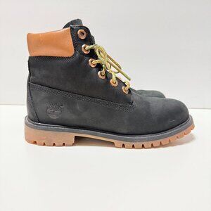 Timberland Black 6" Ankle Boots Primaloft 200 Gram Boys 6y